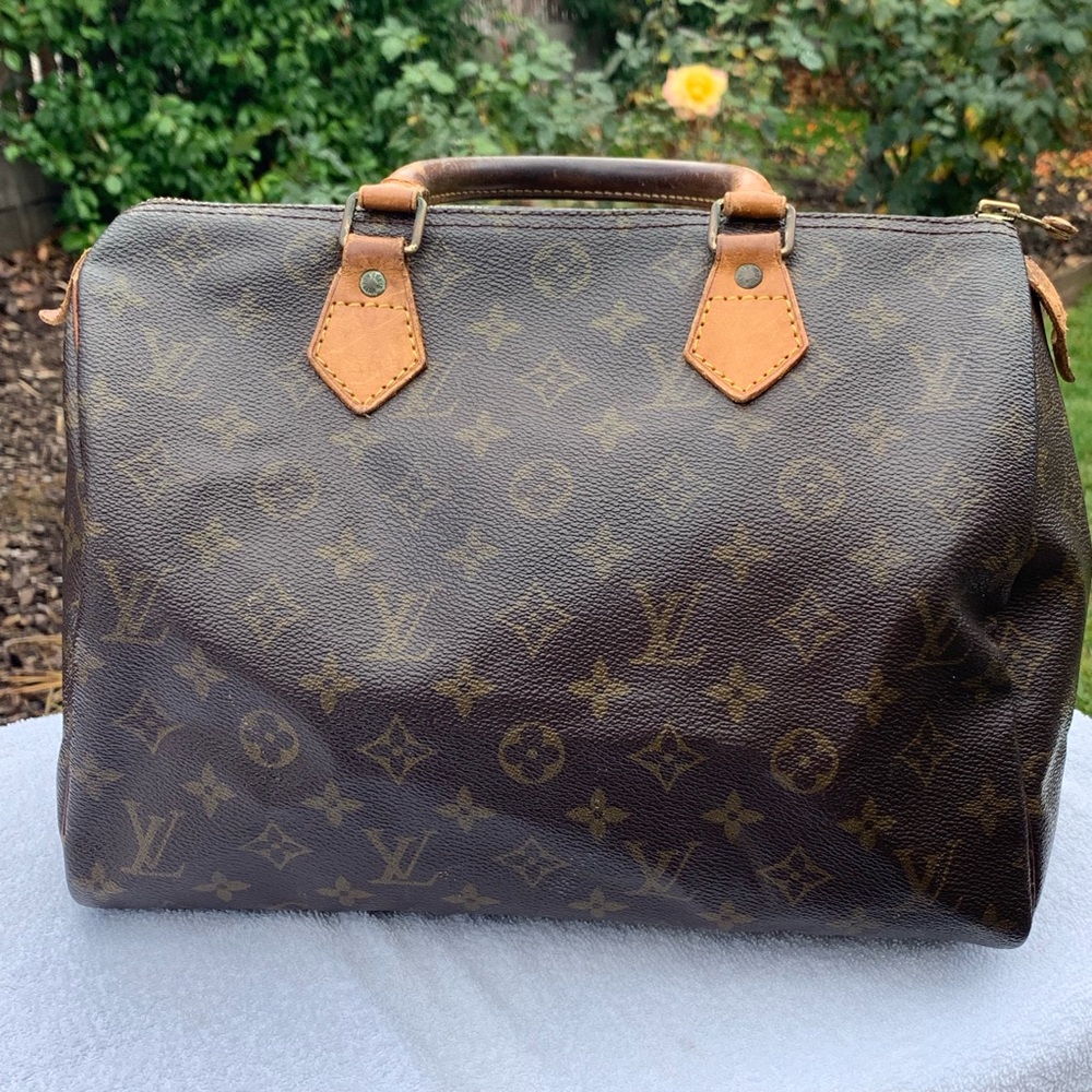 LV Speedy 25. Adorable and big! 😜